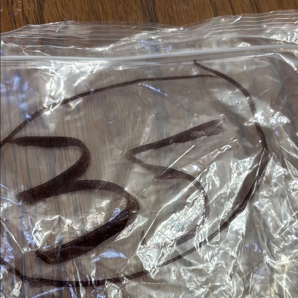 Barefoot dreams Plaid Hooded Poncho in light Orange and Black - Picture 5 of 5